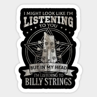 Billy Strings Sticker